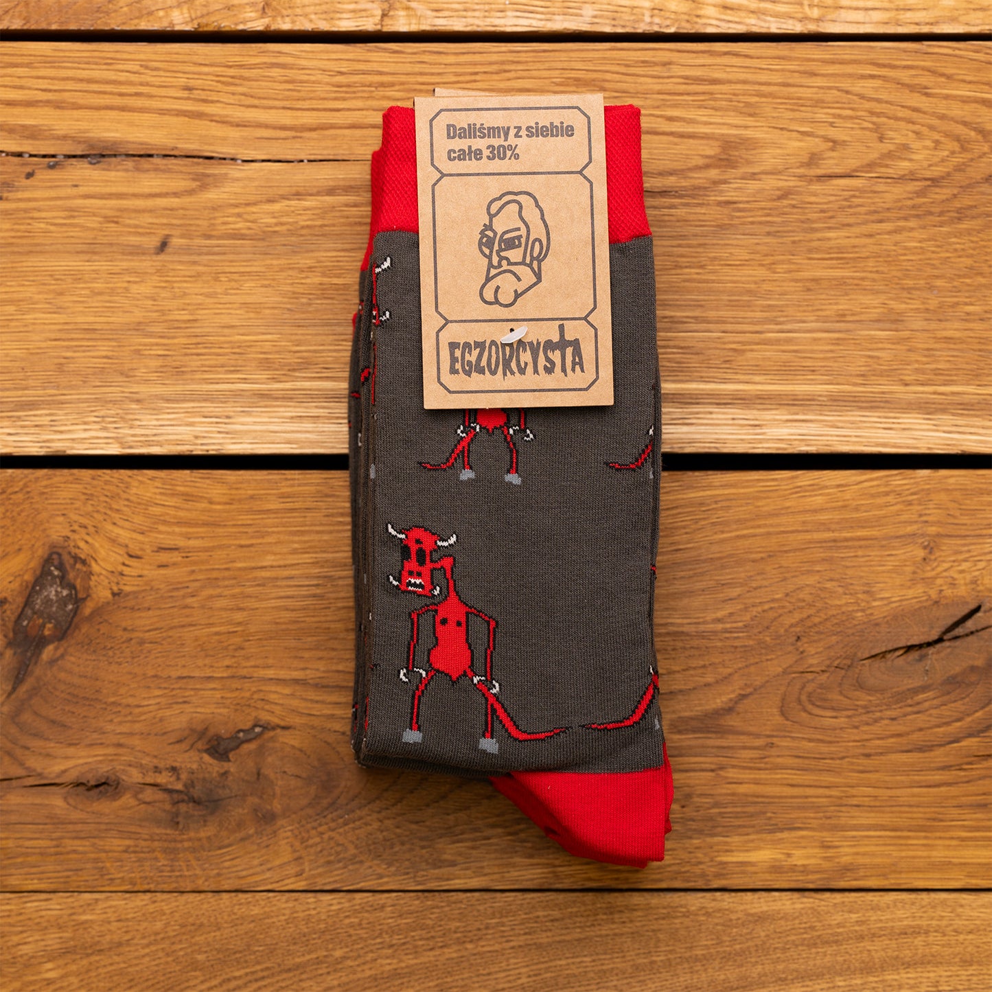 Egzorcysta - skarpetki Domino 01