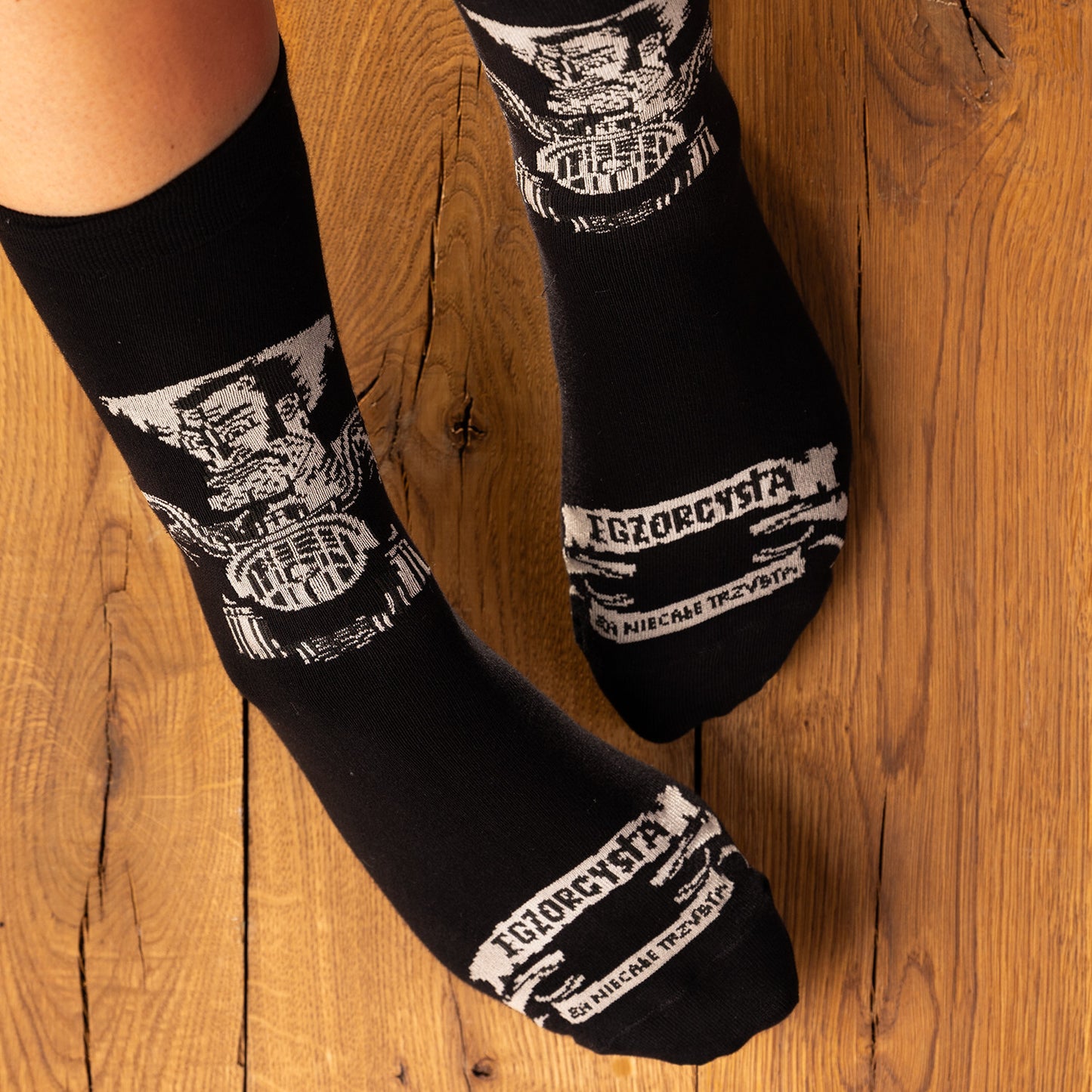 Egzorcysta - skarpetki Boner na motorze