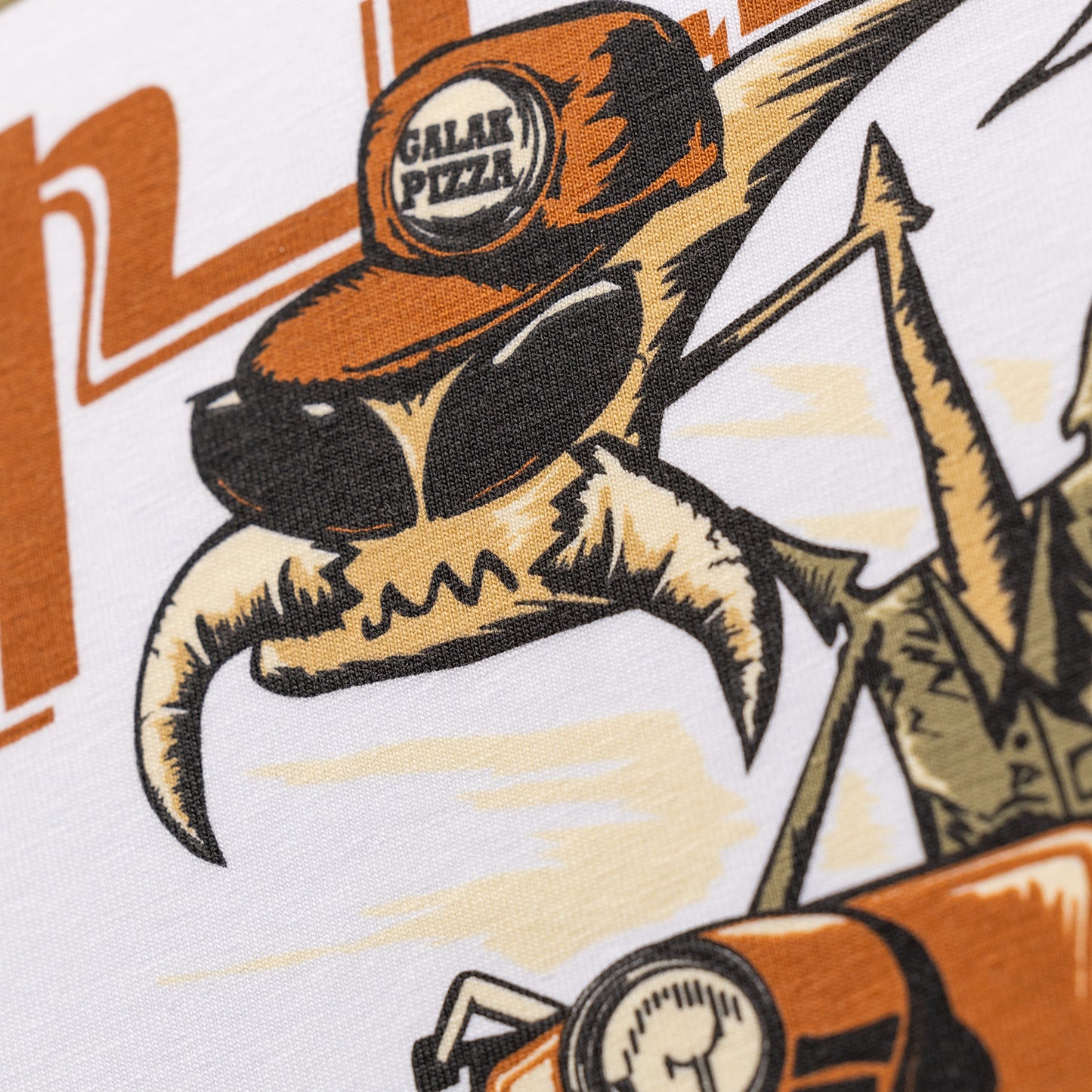 Koszulka biała – Galak Pizza – Głuś