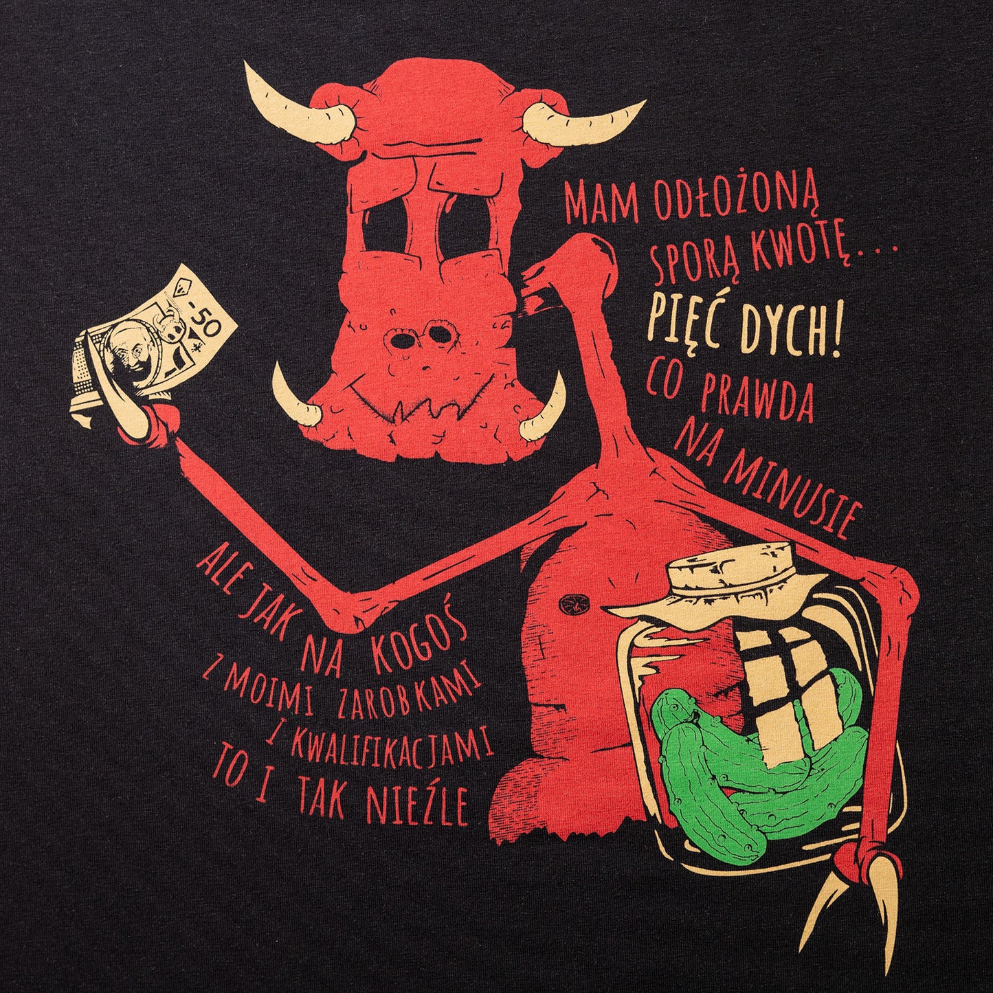 Egzorcysta | Koszulka czarna | Mam odłożoną sporą kwotę 50 dych, co prawda na minusie...