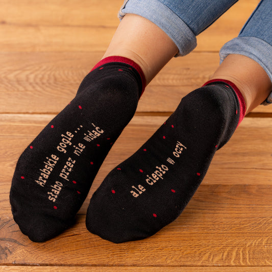 Egzorcysta | Zestaw 3 par skarpet do kostek | Domino | Arabskie Gogle | A ch*j przygodo!