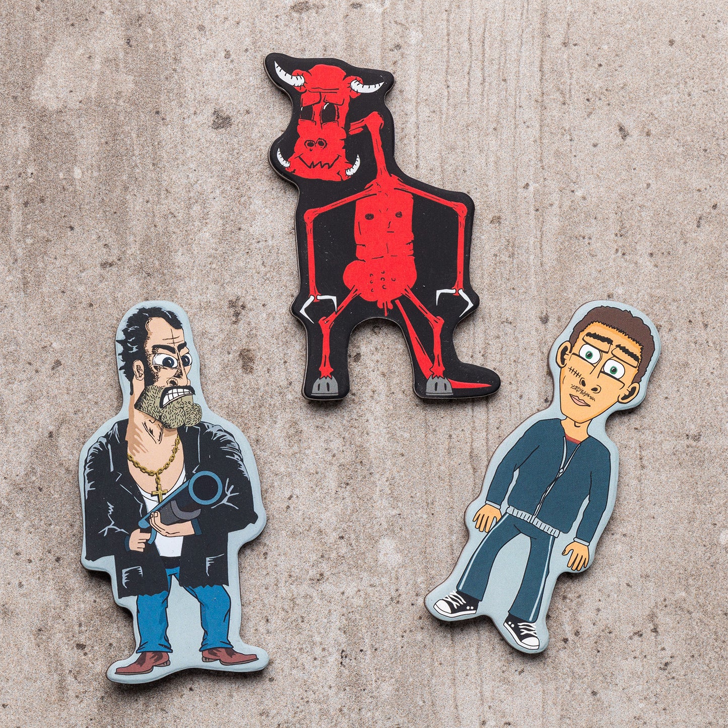 Magnesy Egzorcysta na lodówkę