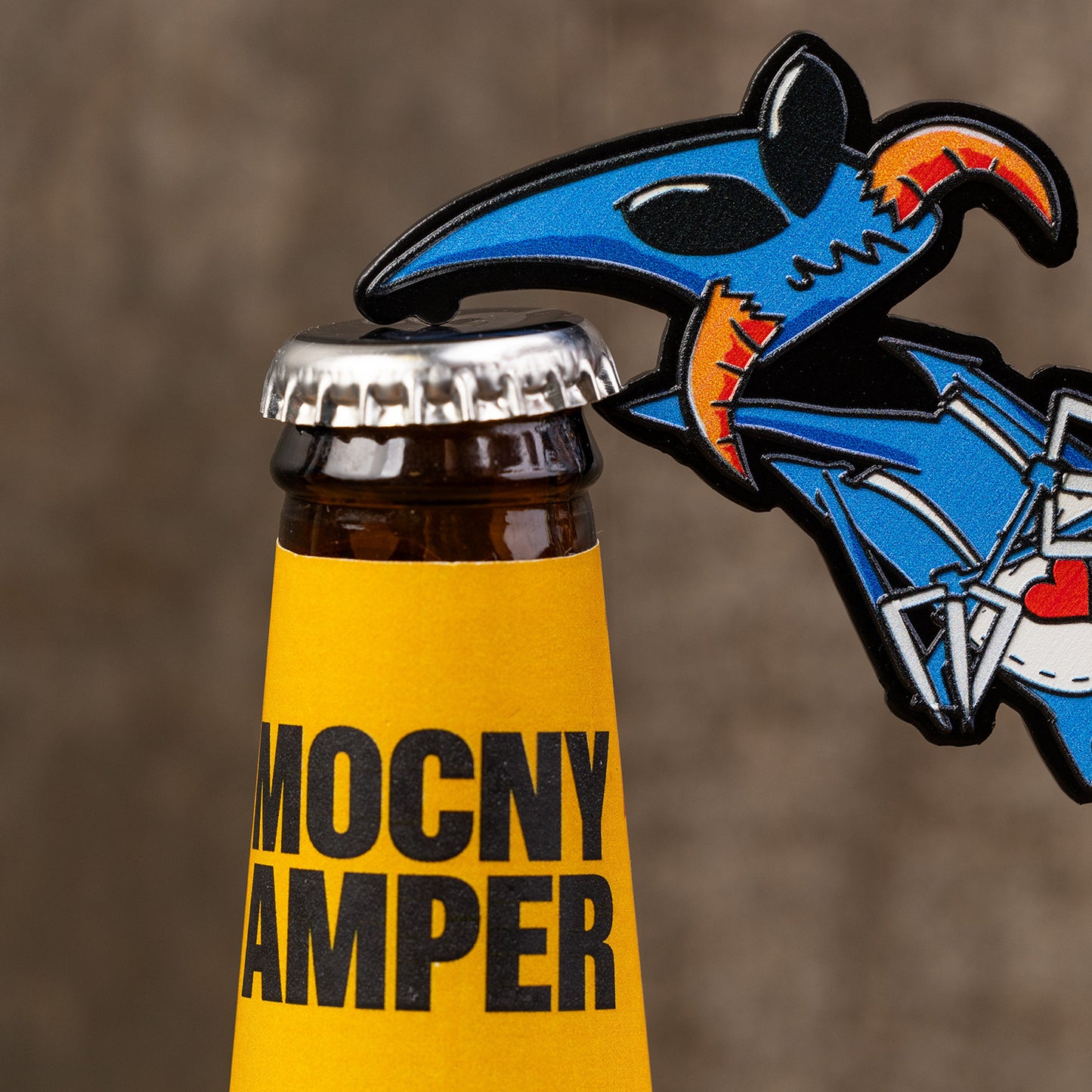 Maciek, co gotujesz - 2w1 Metalowy brelok i otwieracz do piwa