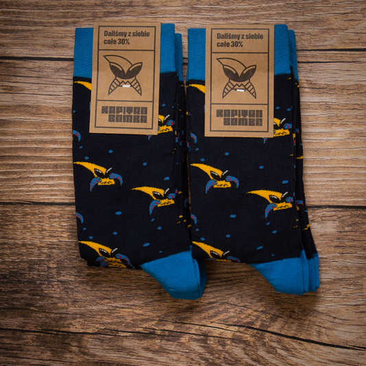 Skarpetki – żółty kurvinox