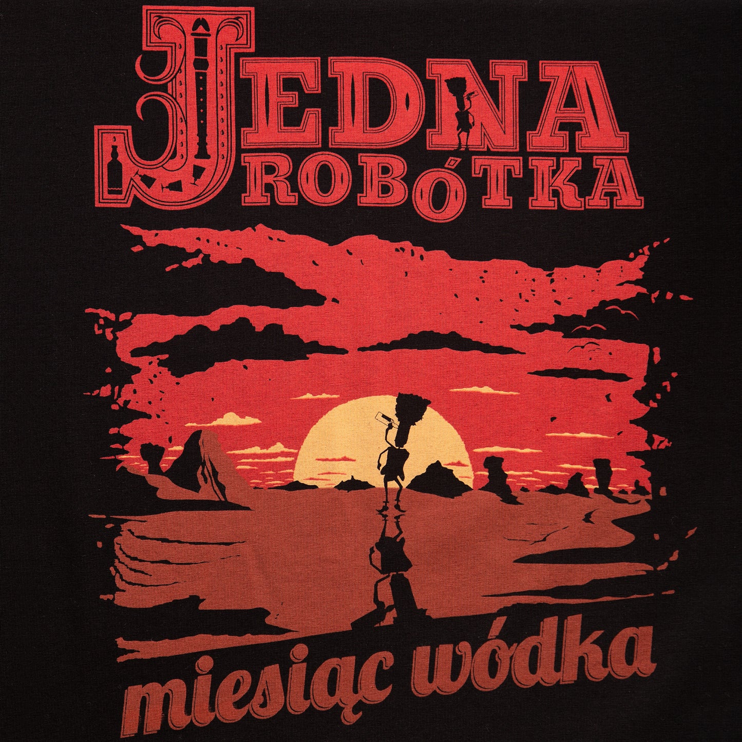 Koszulka – Ojciec pijo – jedna robótka