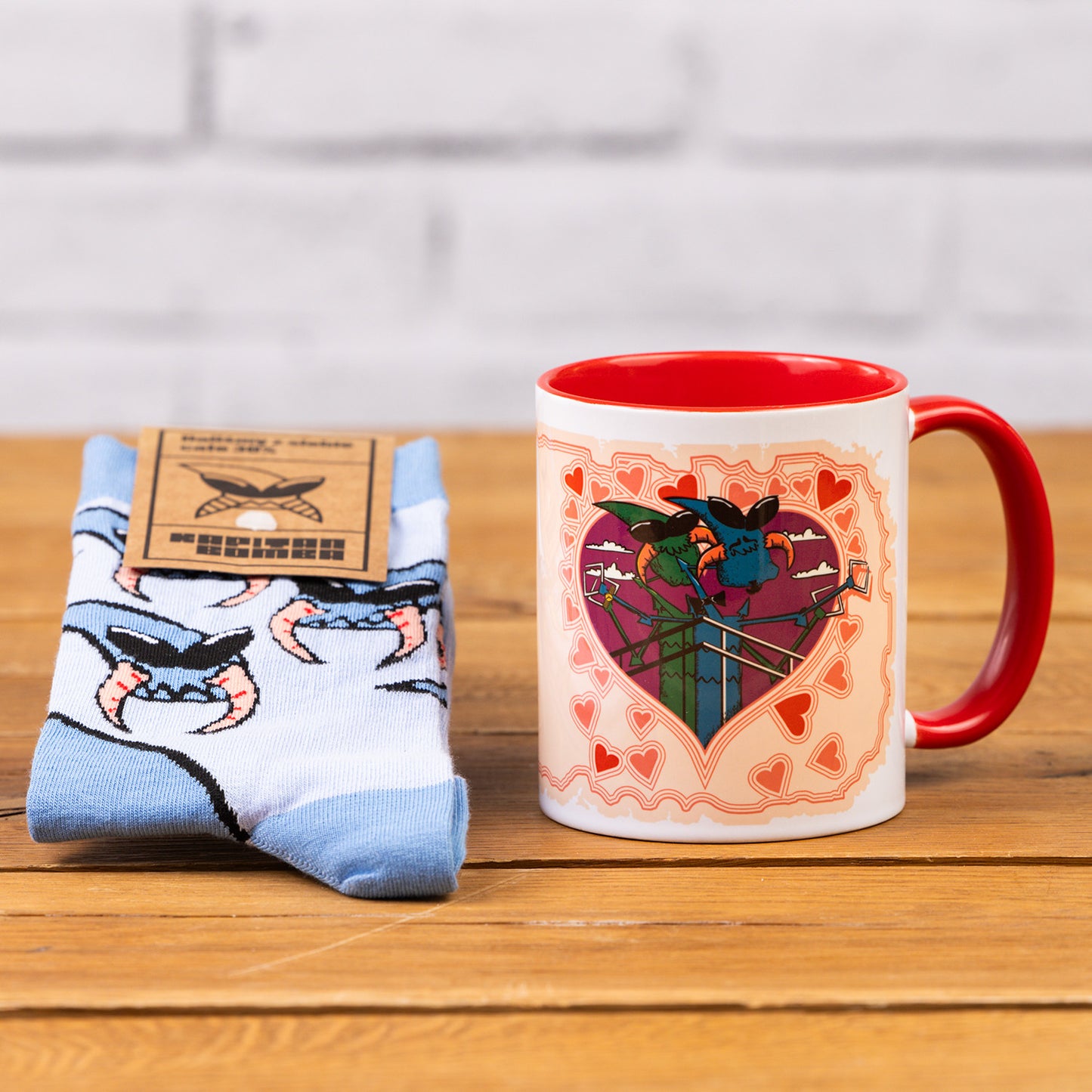 Zestaw kubek i skarpetki – Baby I love you very much