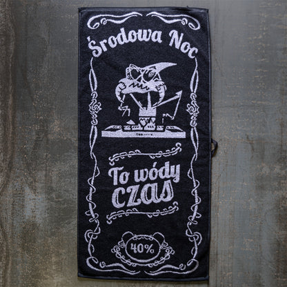 Ręcznik | 50x100 | Środowa noc | idealny na siłownię