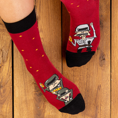 Skarpetki - Janusz, Sebek i Bomba | Jedno piwerko to wstęp do 3, trzy to wstęp do 9...