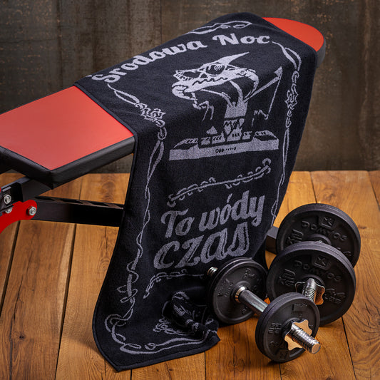 Ręcznik | 50x100 | Środowa noc | idealny na siłownię