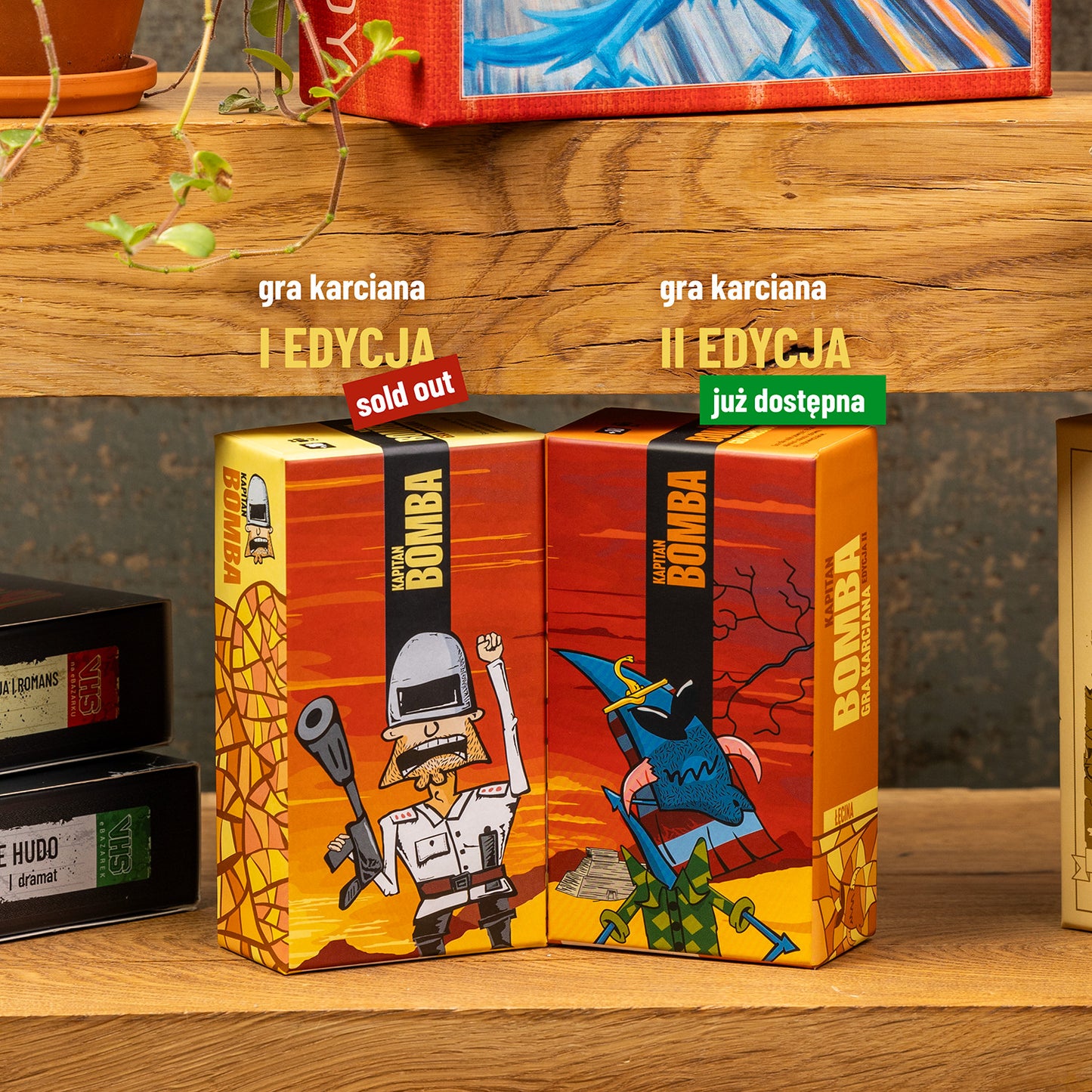 Imprezowa gra karciana – Kapitan Bomba – edycja II – Łęcina | czyszczenie magazynu, ostatnie sztuki!!