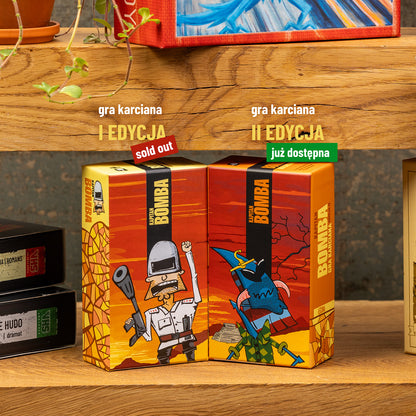 Imprezowa gra karciana – Kapitan Bomba – edycja II – Łęcina | czyszczenie magazynu, ostatnie sztuki!!
