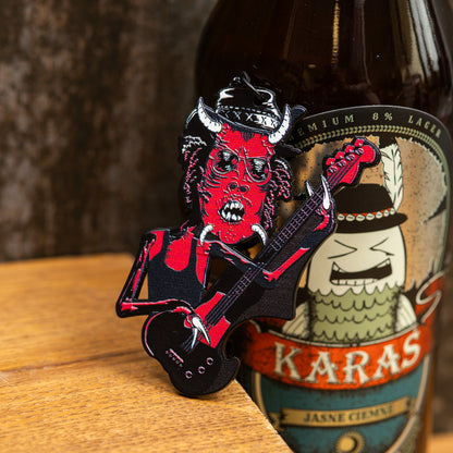 Egzorcysta Ajronwejder – 2w1 Metalowy brelok i otwieracz do piwa