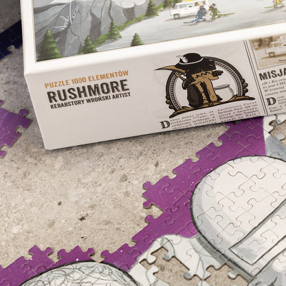 Puzzle 500/1000 elementów - Rushmore