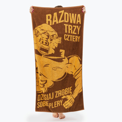 Blok Ekipa | duży ręcznik kąpielowy 140×70 – Spejson