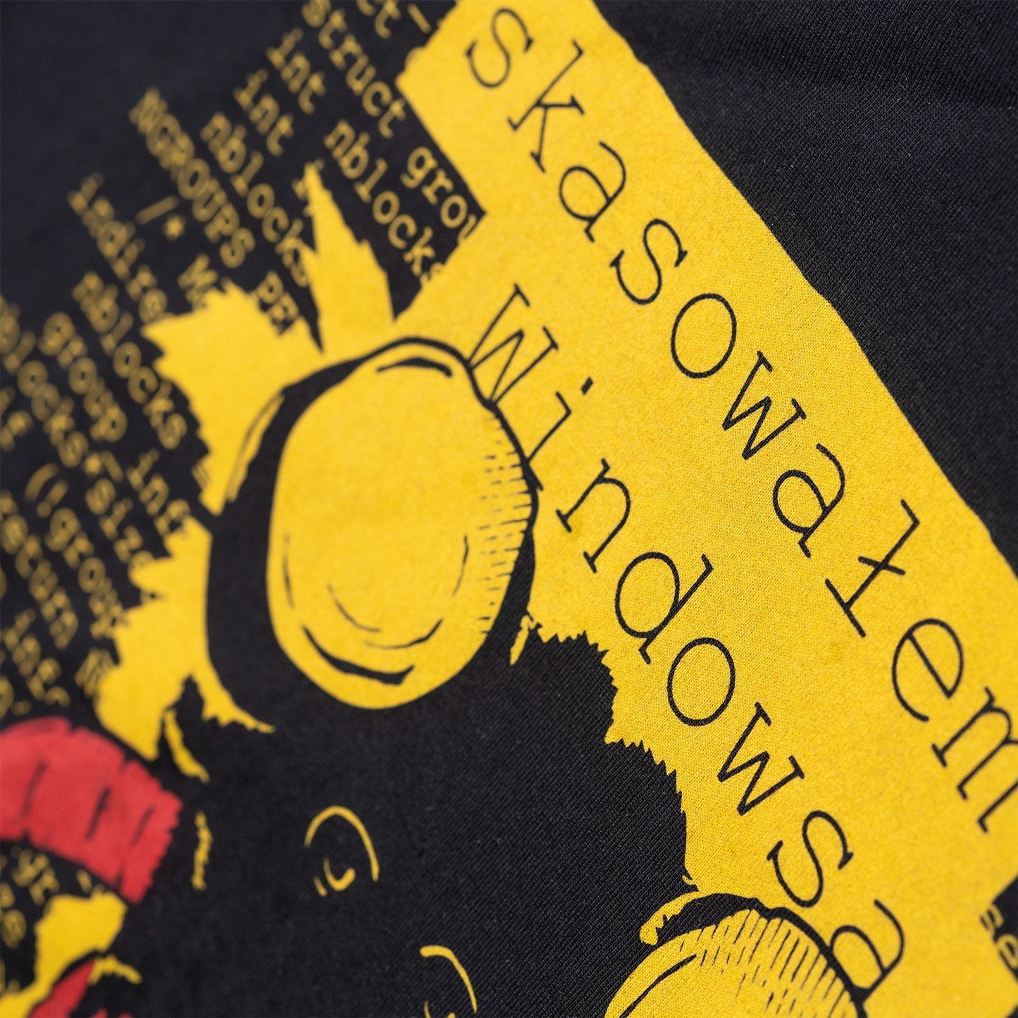 Koszulka czarna | Skasowałem Windowsa