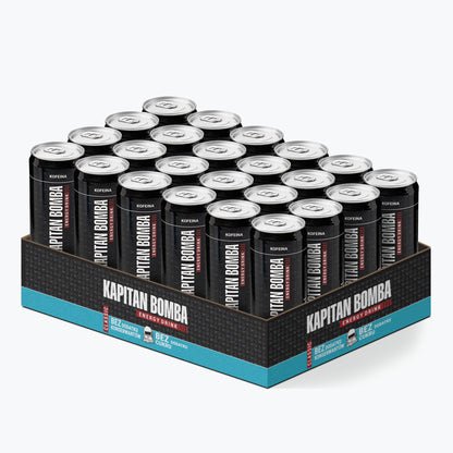 Energetyk Classic Zero Cukru | BEZ KAUCJI | 24-pak | 24 x 330 ml