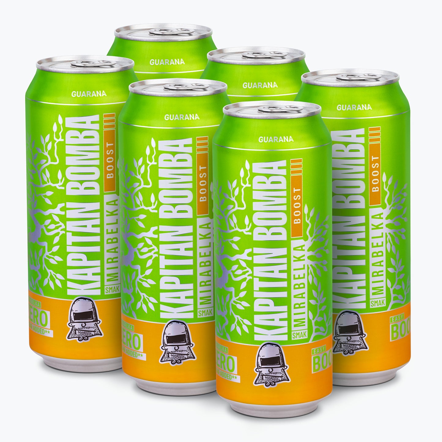 Mirabelka BOOST | BEZ KAUCJI | 6-pak | 500ml x 6 SZT.
