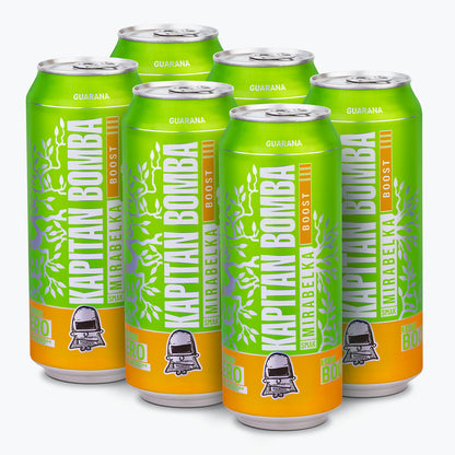 Mirabelka BOOST | BEZ KAUCJI | 6-pak | 500ml x 6 SZT.