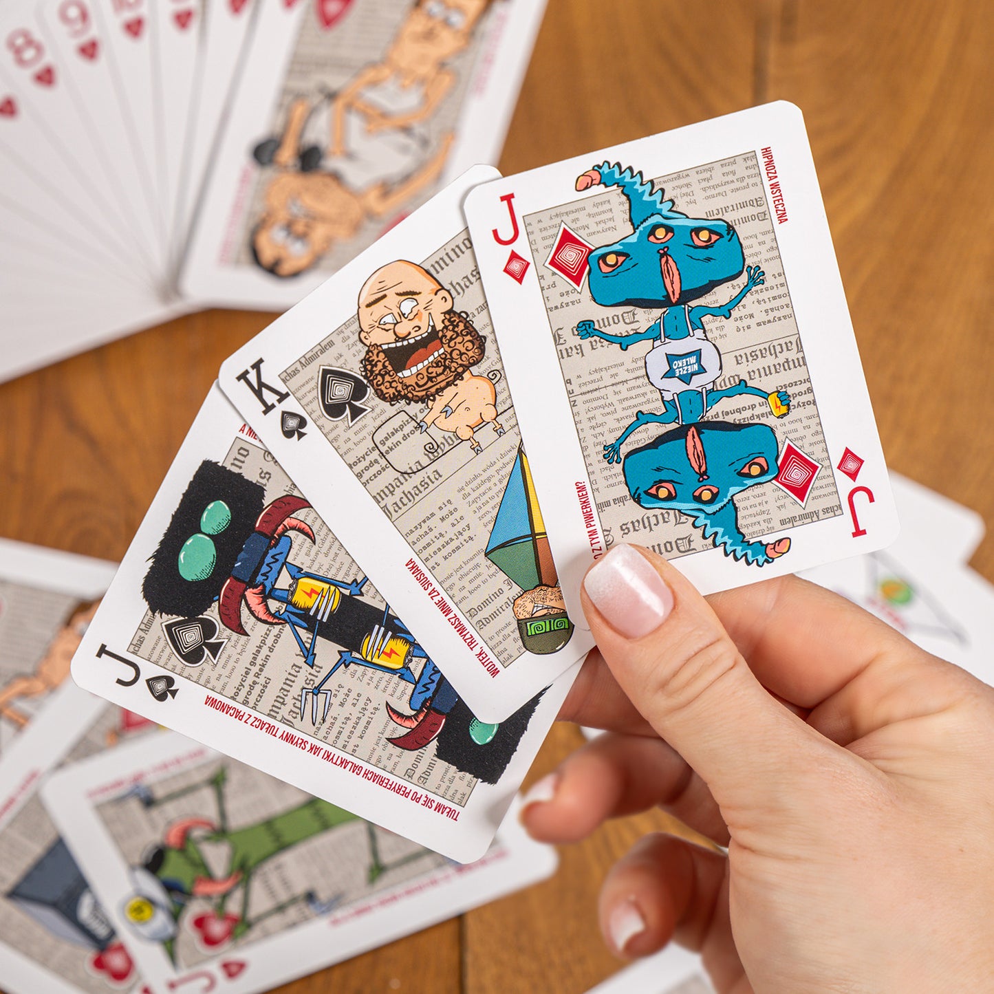 Karty do gry | Poker, Makao, Dupa Biskupa | edycja 4