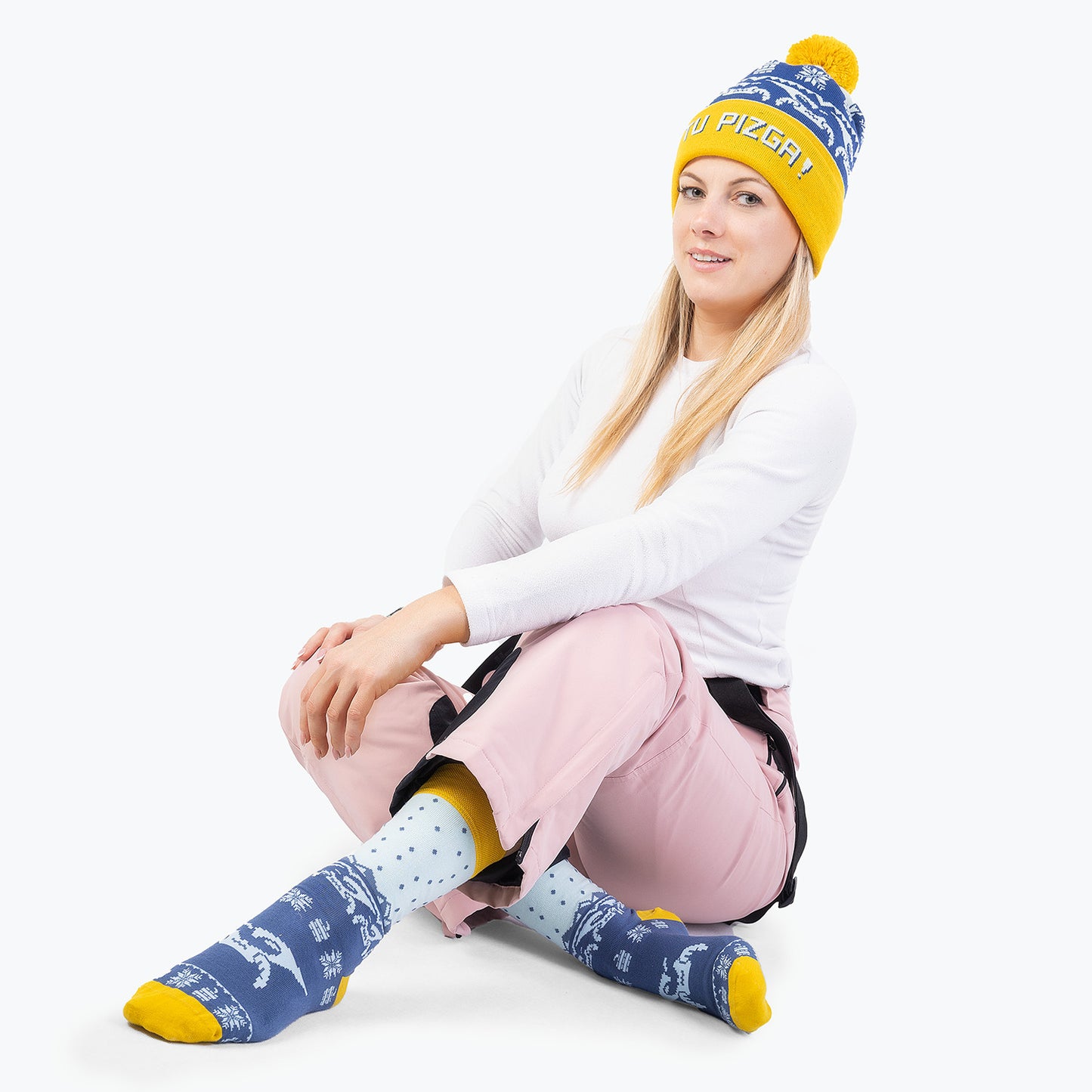 Zestaw zimowy | Czapka + Skarpetki – Jak tu pizga