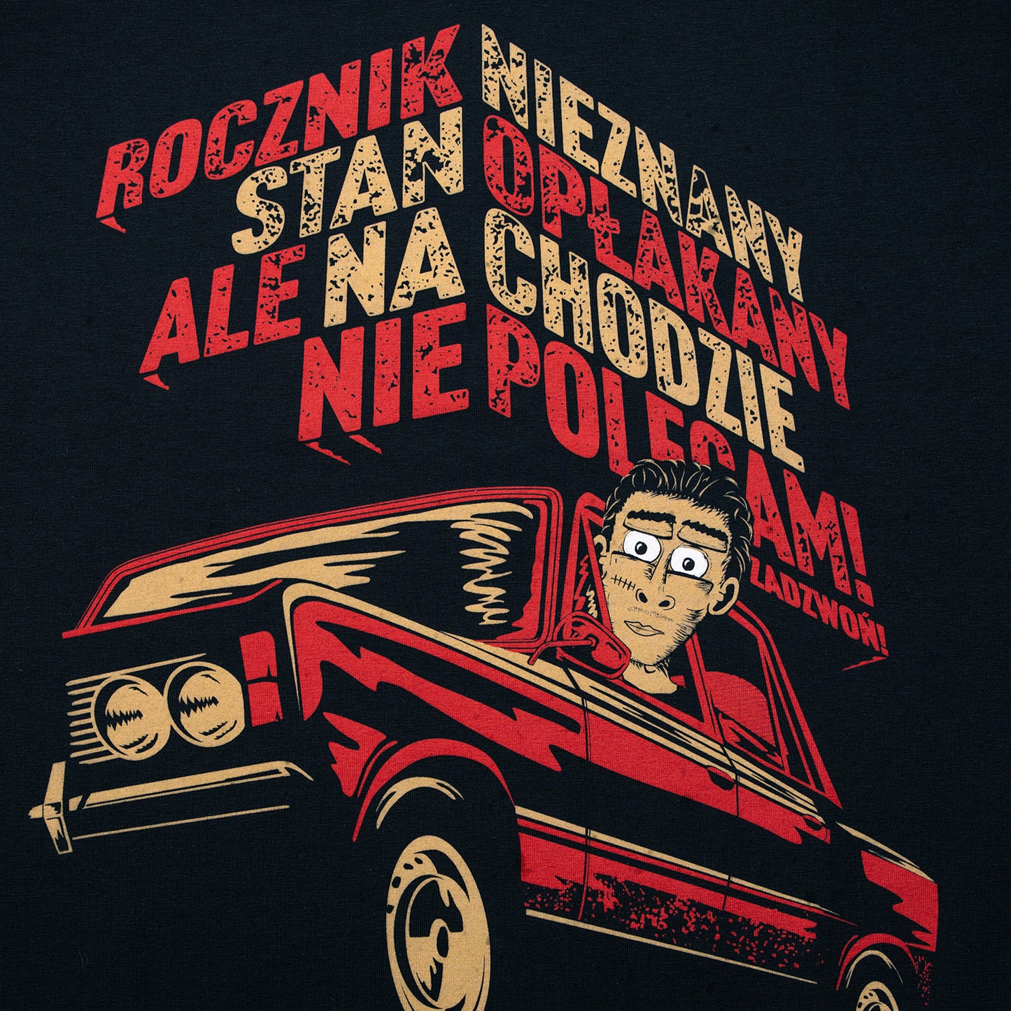 Egzorcysta | Koszulka czarna | Dla fana motoryzacji