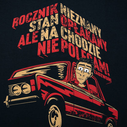 Egzorcysta | Koszulka czarna | Dla fana motoryzacji