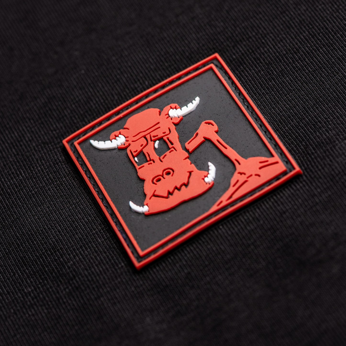 Egzorcysta | Koszulka czarna | Naszywka 3D Premium Domino