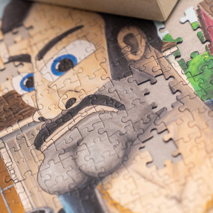 Puzzle – Egzorcysta – American Gothic – koniec amunicji - plus extra magnes.