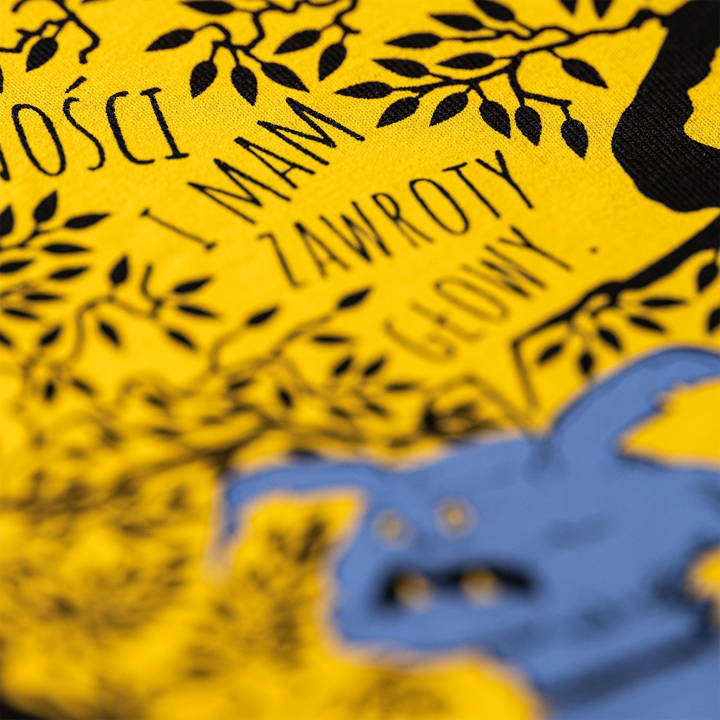 Koszulka czarna - Nie moja wina, że mam pracofobię...