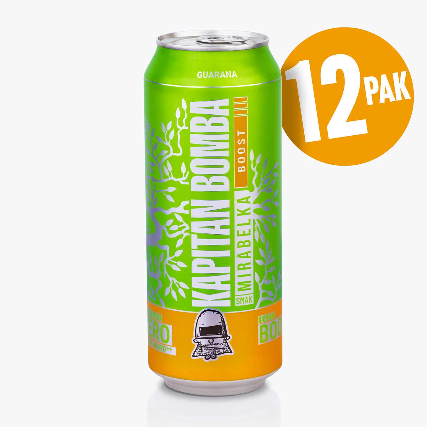 Mirabelka BOOST | BEZ KAUCJI | 12-pak | 500ml x 12 SZT.