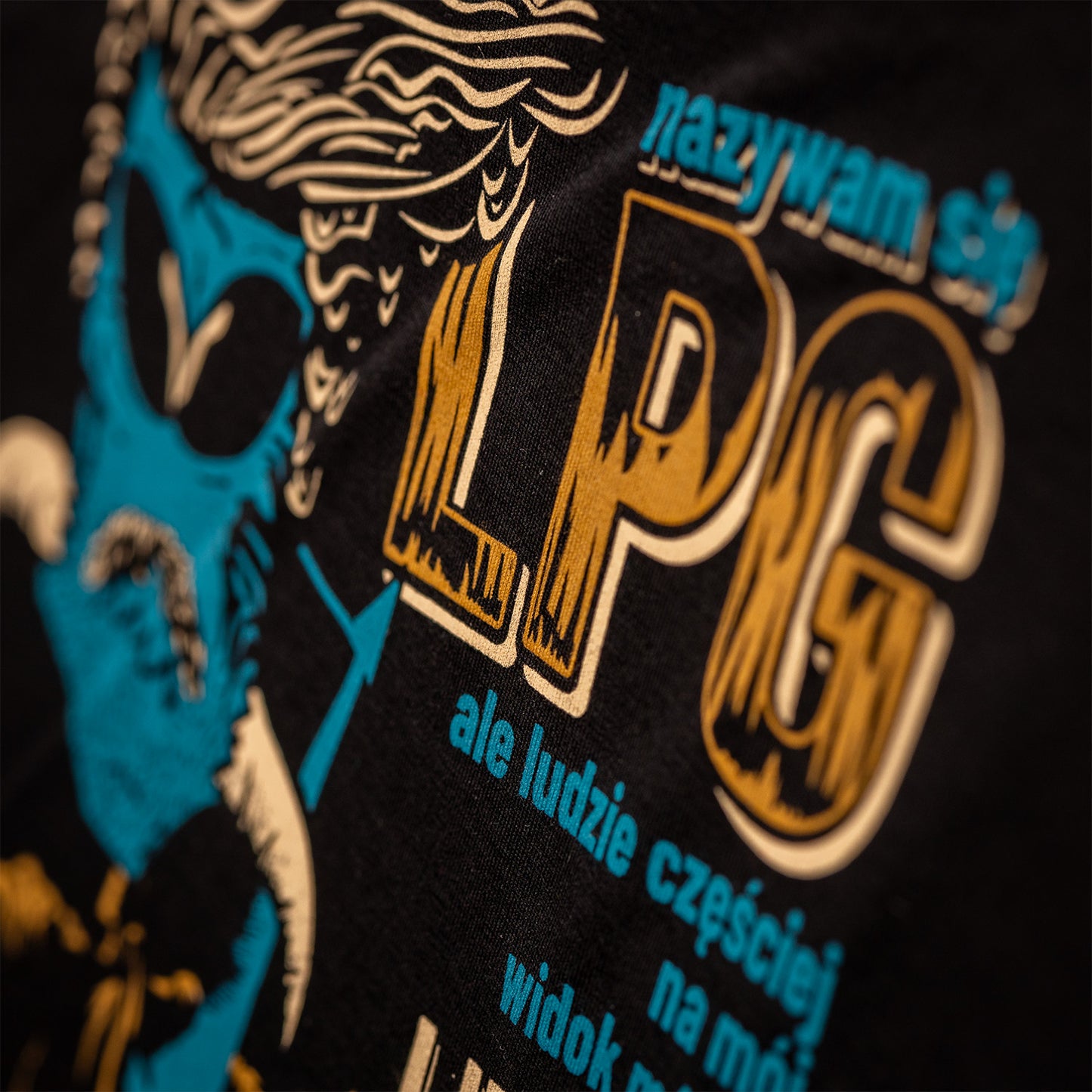 Koszulka czarna – Nazywam się LPG