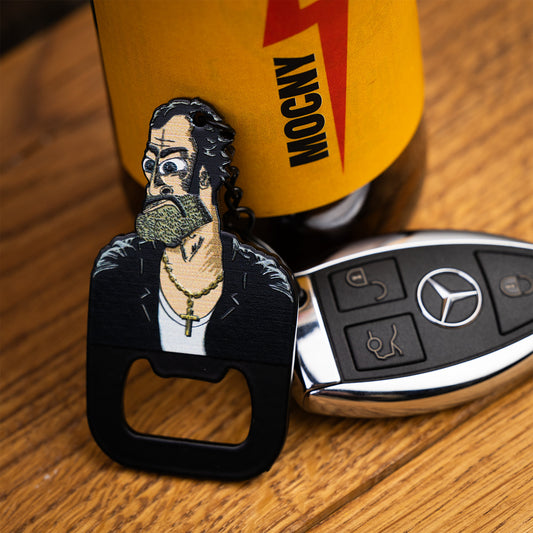 Egzorcysta - Boner 2W1 metalowy brelok i otwieracz do piwa