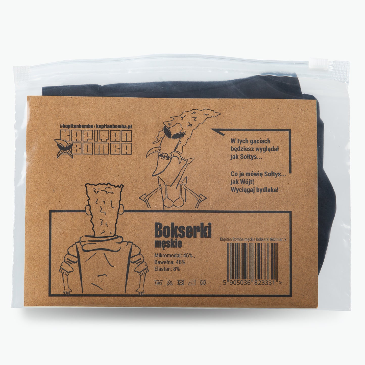 Bokserki | Turbo oddychające | Kapitan Bomba | Made In Poland