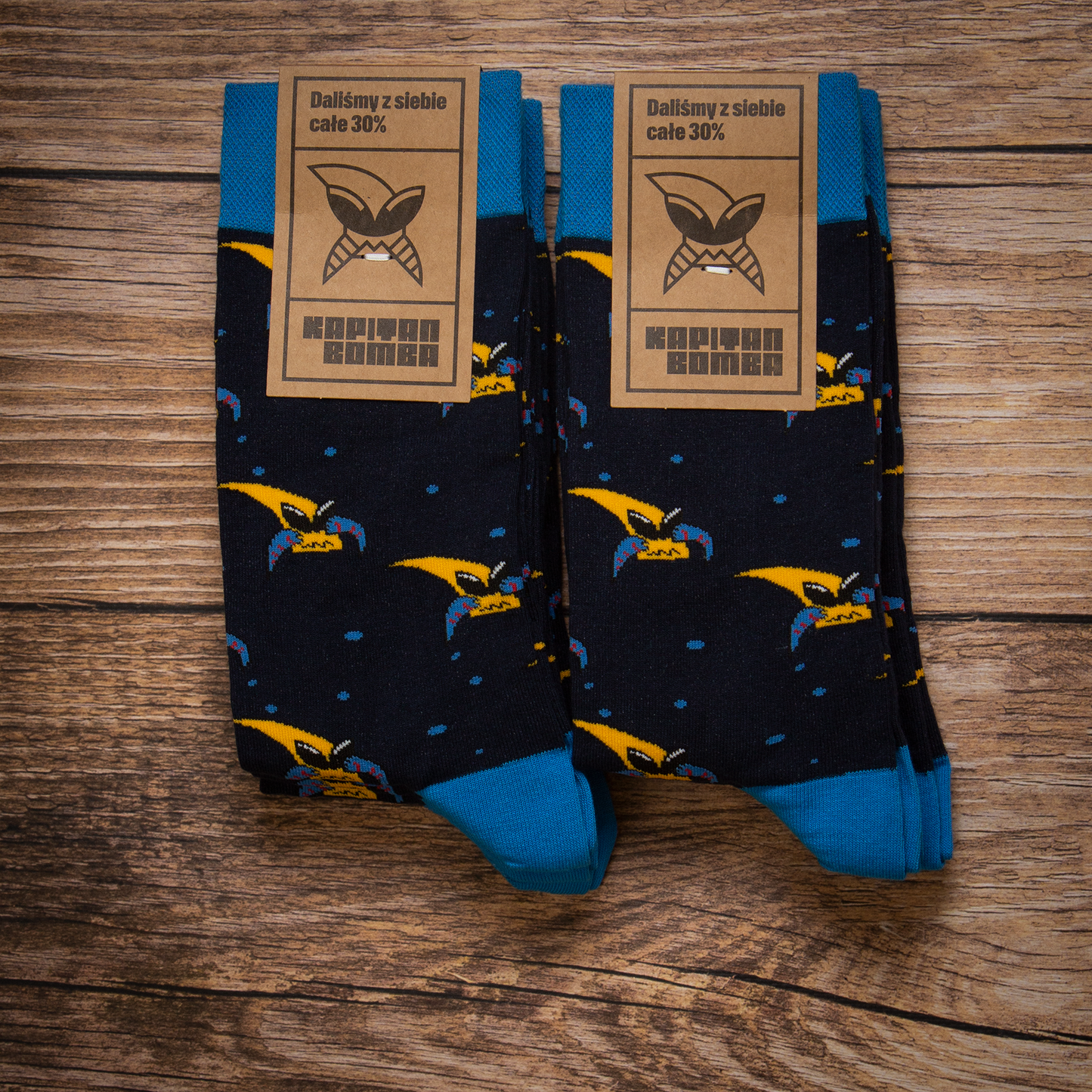 Skarpetki – żółty kurvinox