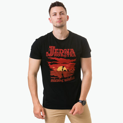 Koszulka – Ojciec pijo – jedna robótka