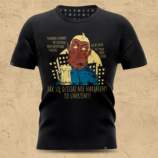 Blok Ekipa | Koszulka czarna – Walo