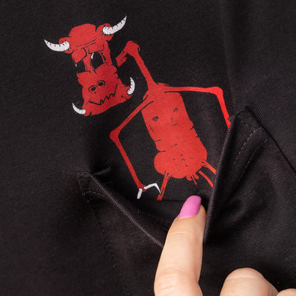 Egzorcysta - Koszulka z kieszonką – Domino