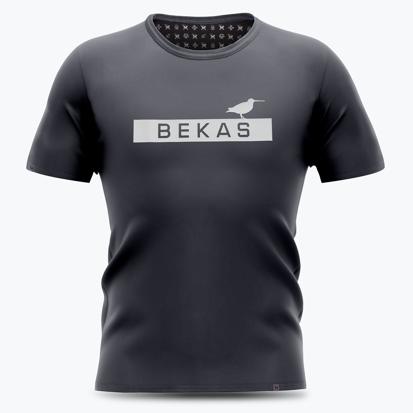Szara koszulka męska – Bekas