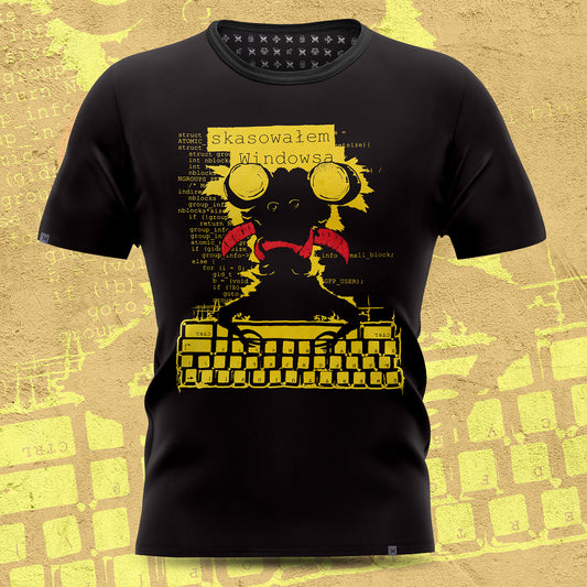 Koszulka czarna | Skasowałem Windowsa